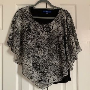 Beautiful Poncho Style Top